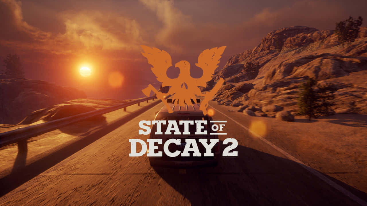 State of Decay 2, sunset, desert highway, HD Desktop Wallpaper