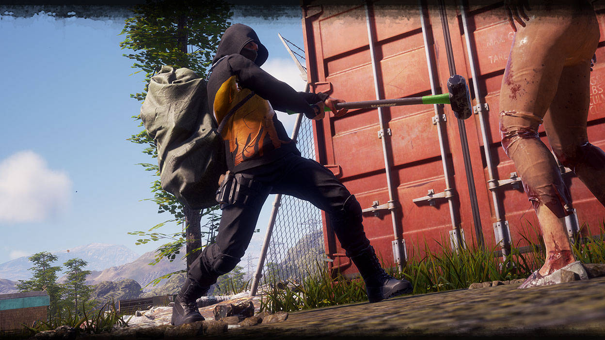 State Of Decay 2, hooded survivor, hatchet, SD Desktop Wallpaper