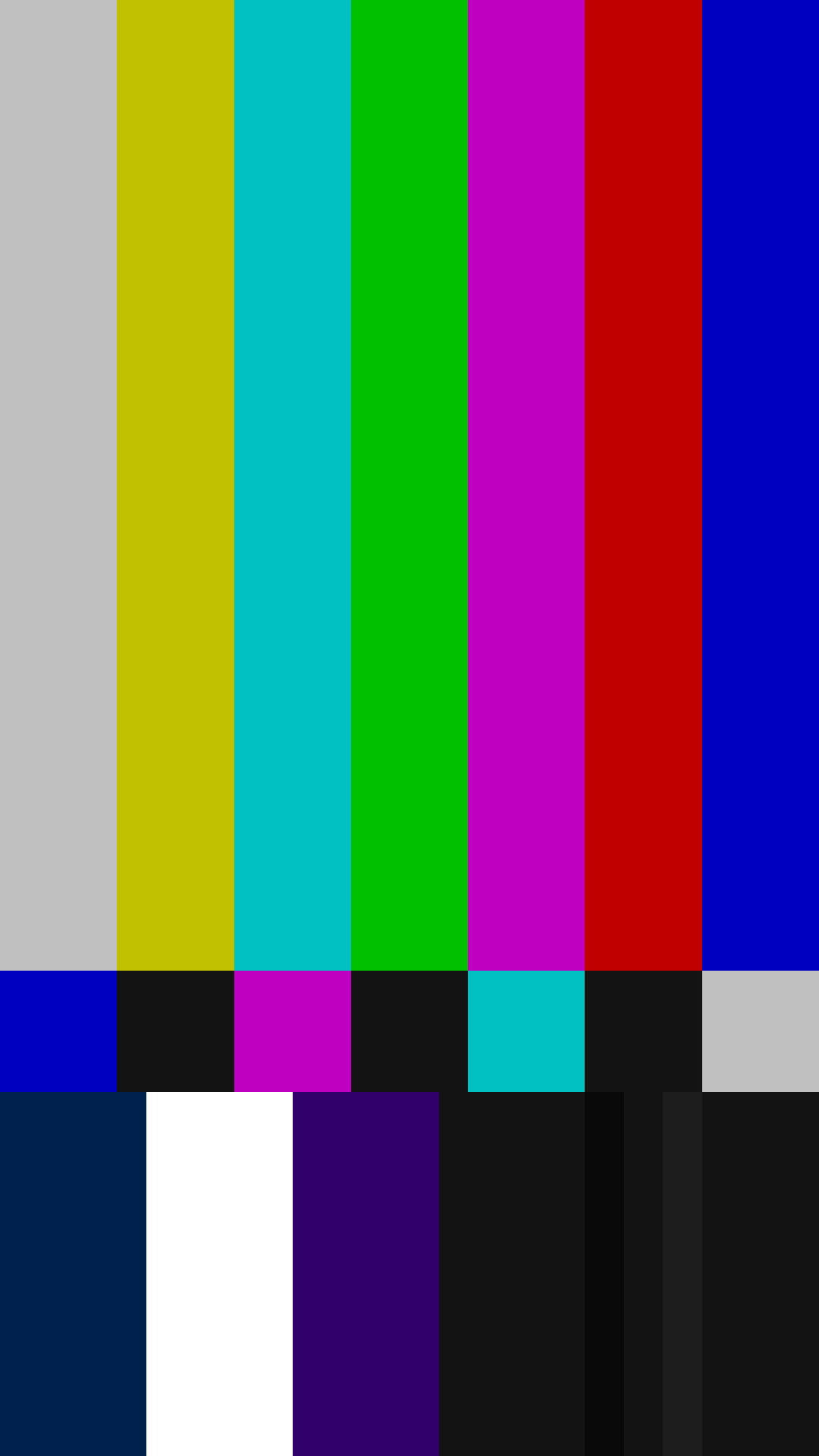 Static, TV Color Bars, grayscale, Full HD Phone Wallpaper
