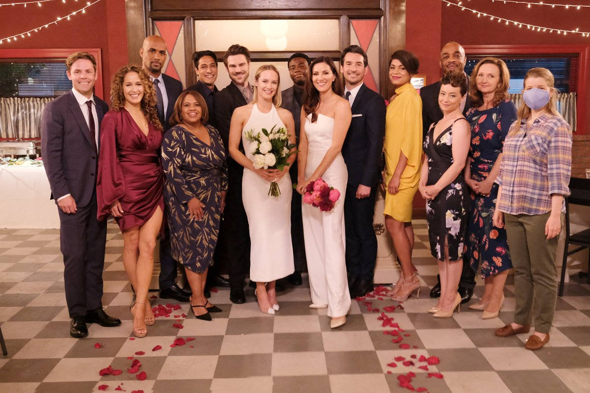 Station 19, wedding, white gowns, SD Desktop Wallpaper