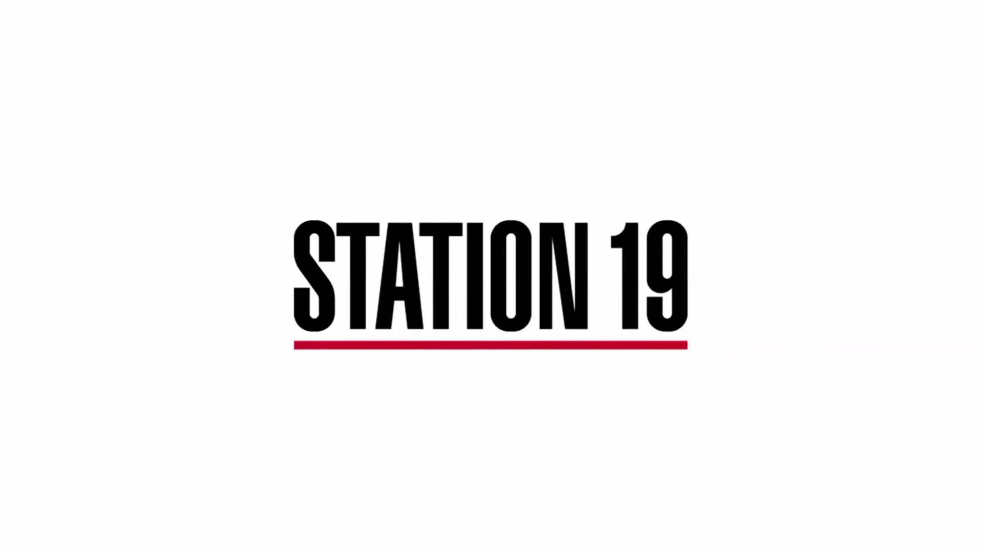 Station 19, black text, red underline, Full HD Desktop Wallpaper
