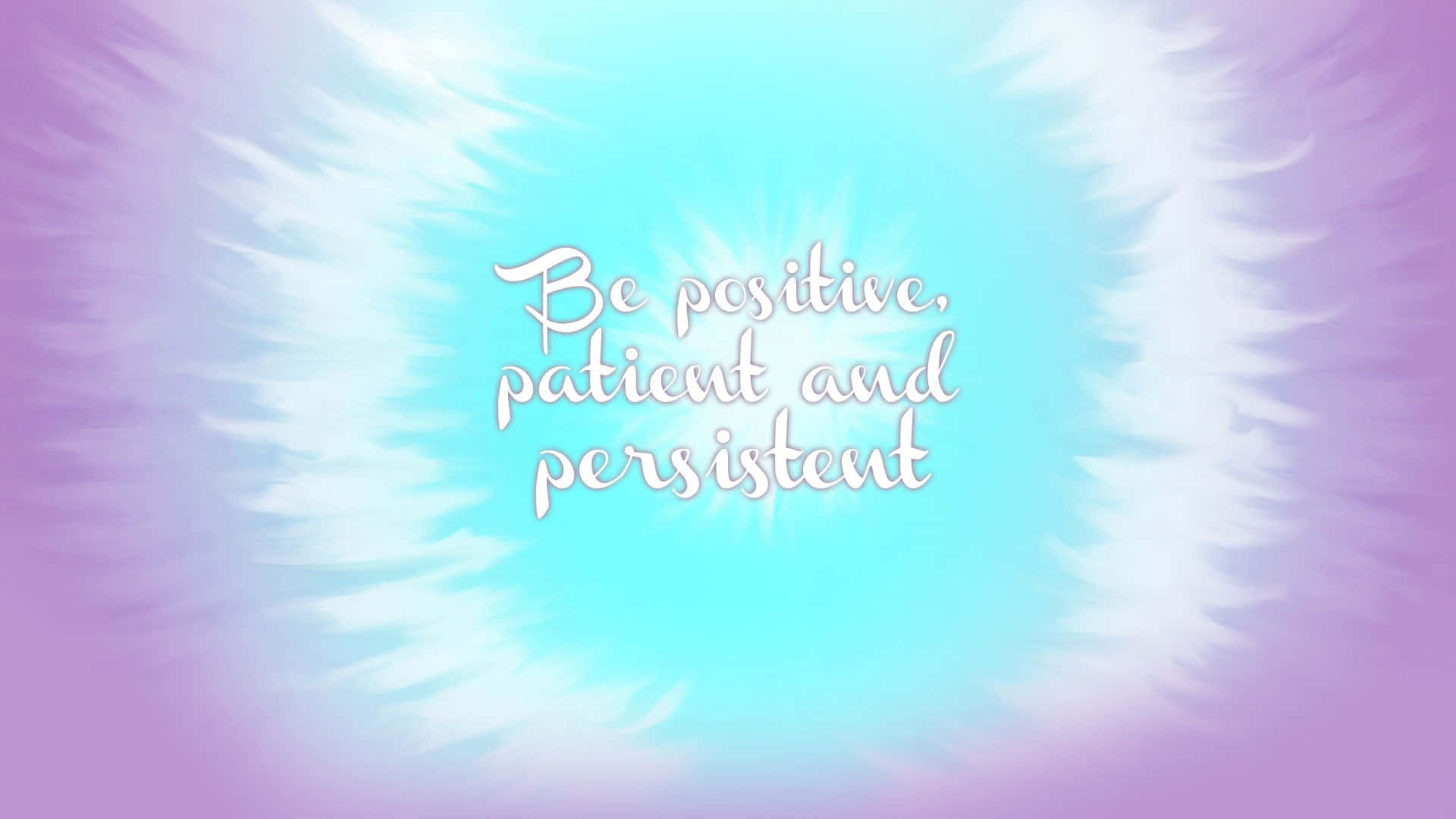 pastel gradient, angel wing motifs, motivational text, Full HD Desktop Wallpaper