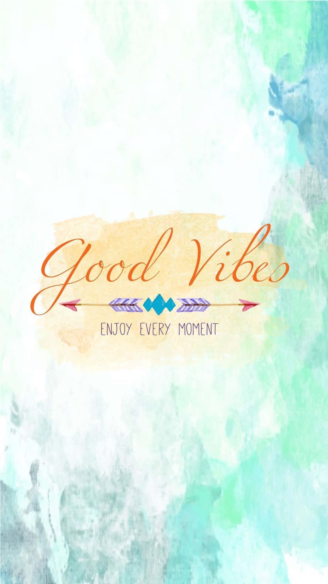 mint, cream, cursive text, Full HD Phone Wallpaper