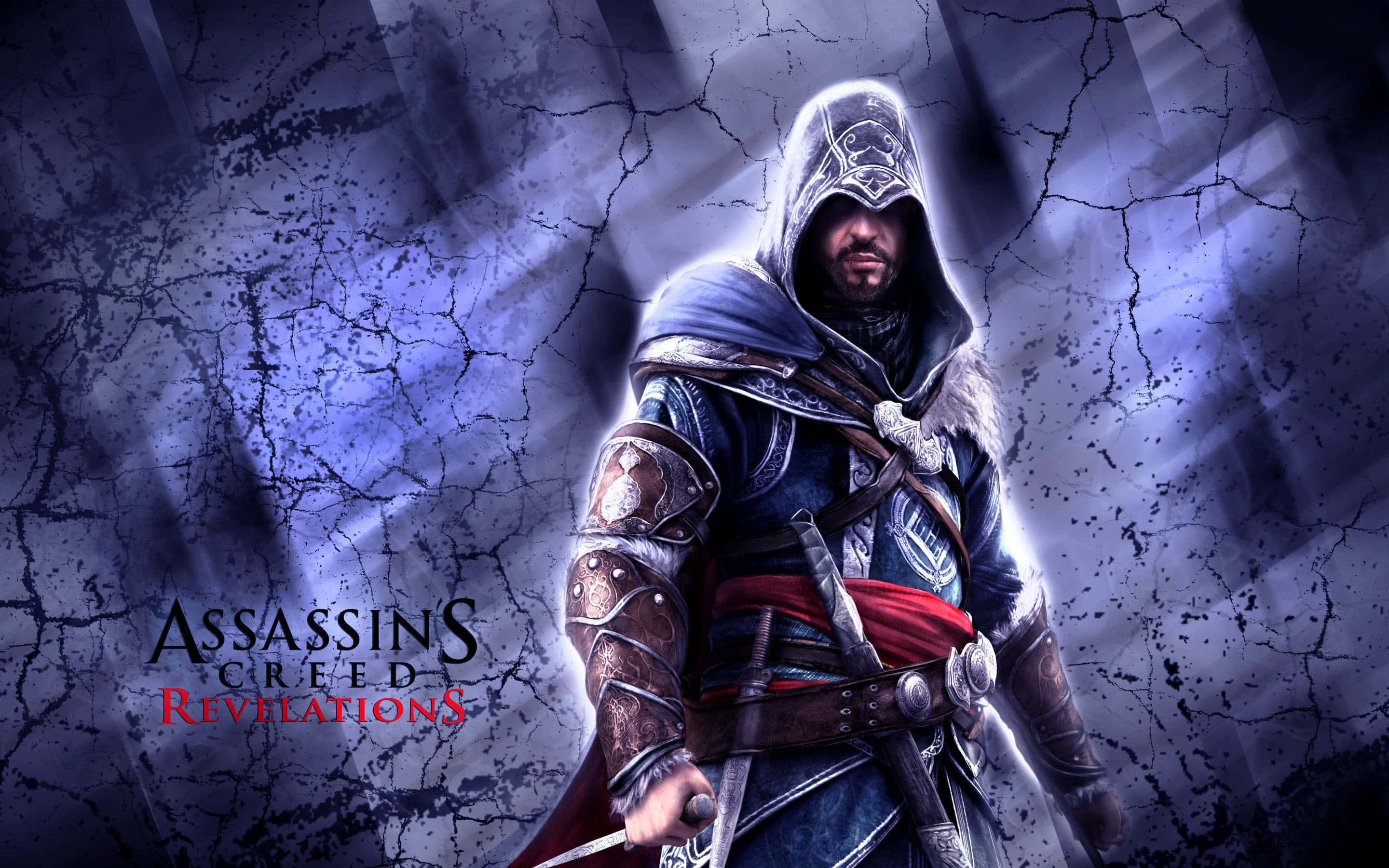Stealth Games, hooded assassin, detailed armor, 2K Desktop Wallpaper