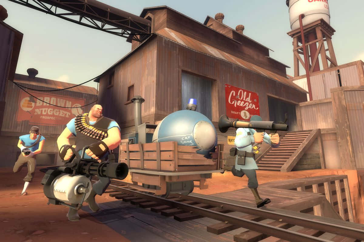 Steam Games, 1200 x 800, western town, SD Desktop Wallpaper