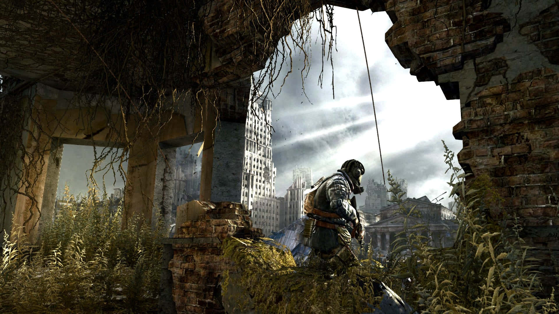 Steam Games, 1920 x 1080, gas mask, Full HD Desktop Wallpaper