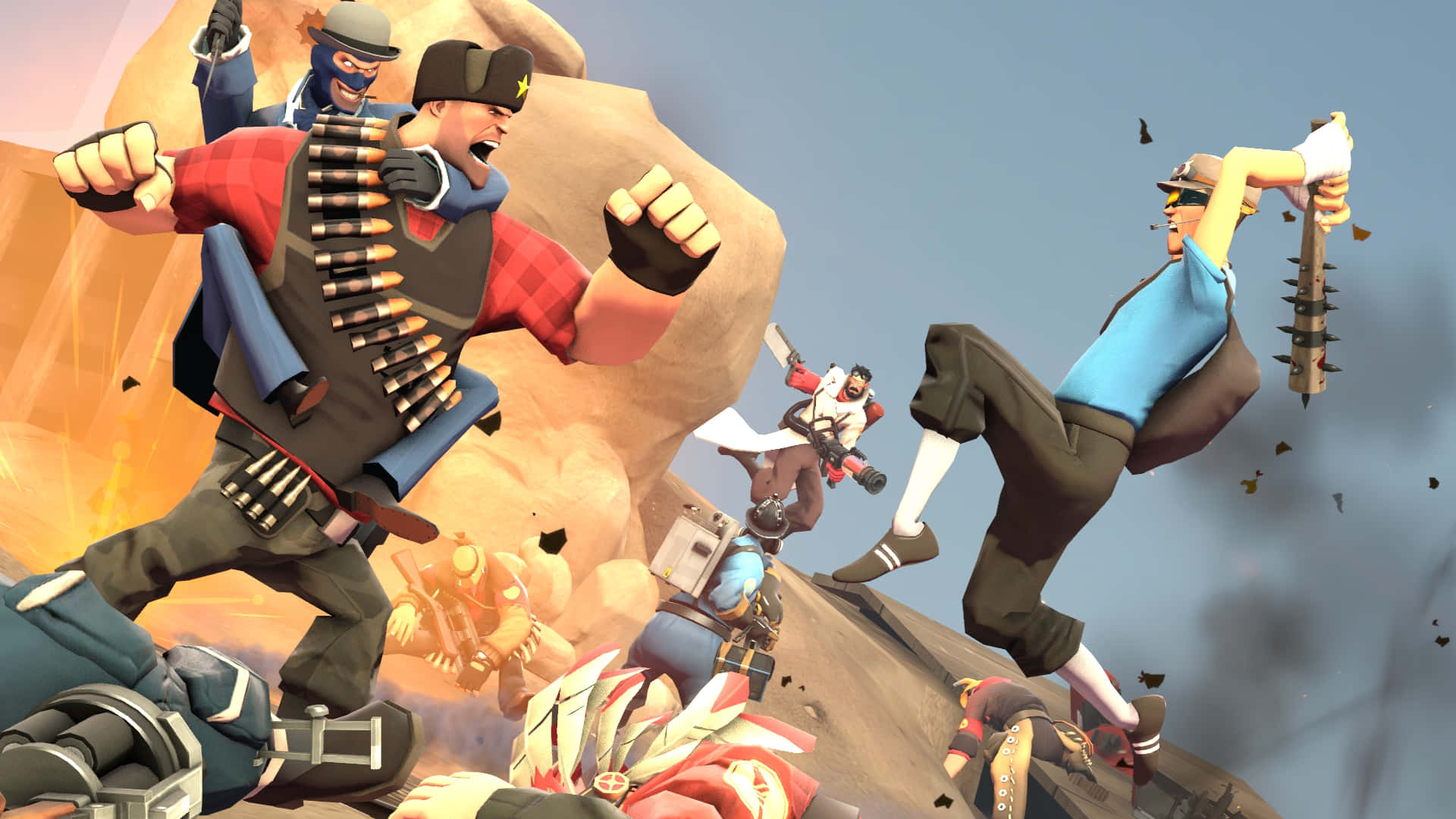 Steam Games, 1920 x 1080, cartoonish characters, Full HD Desktop Wallpaper