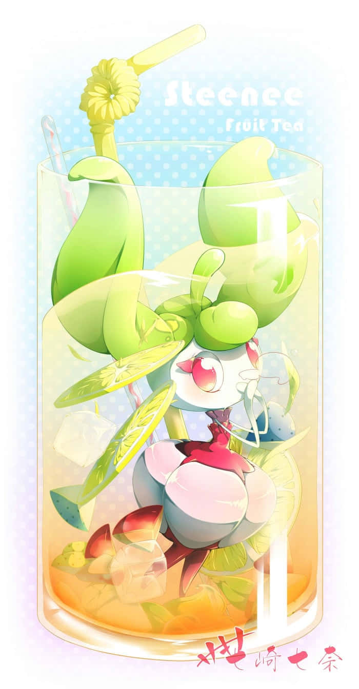 Steenee, glass, fruity tea, HD Phone Wallpaper