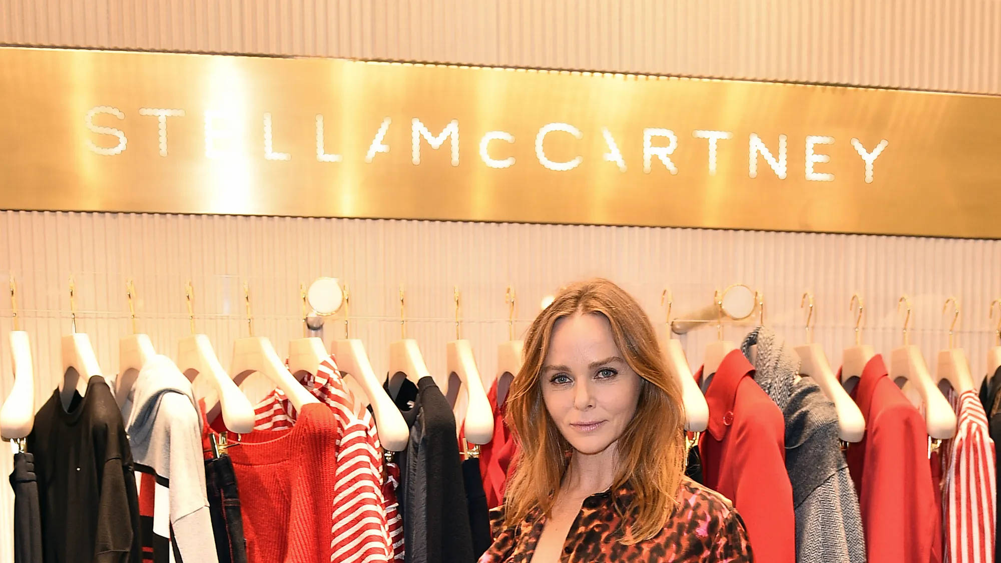 Stella McCartney, leopard print top, colorful clothing, Full HD Desktop Wallpaper