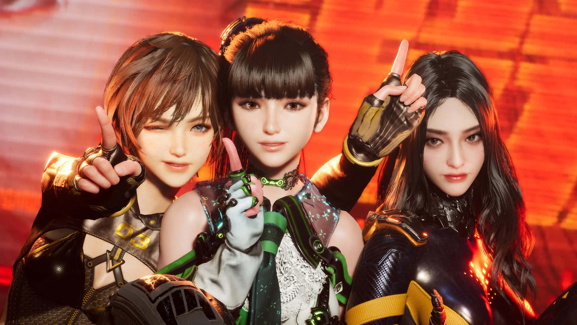 Stellar Blade, heroines, anime girls, Full HD Desktop Wallpaper