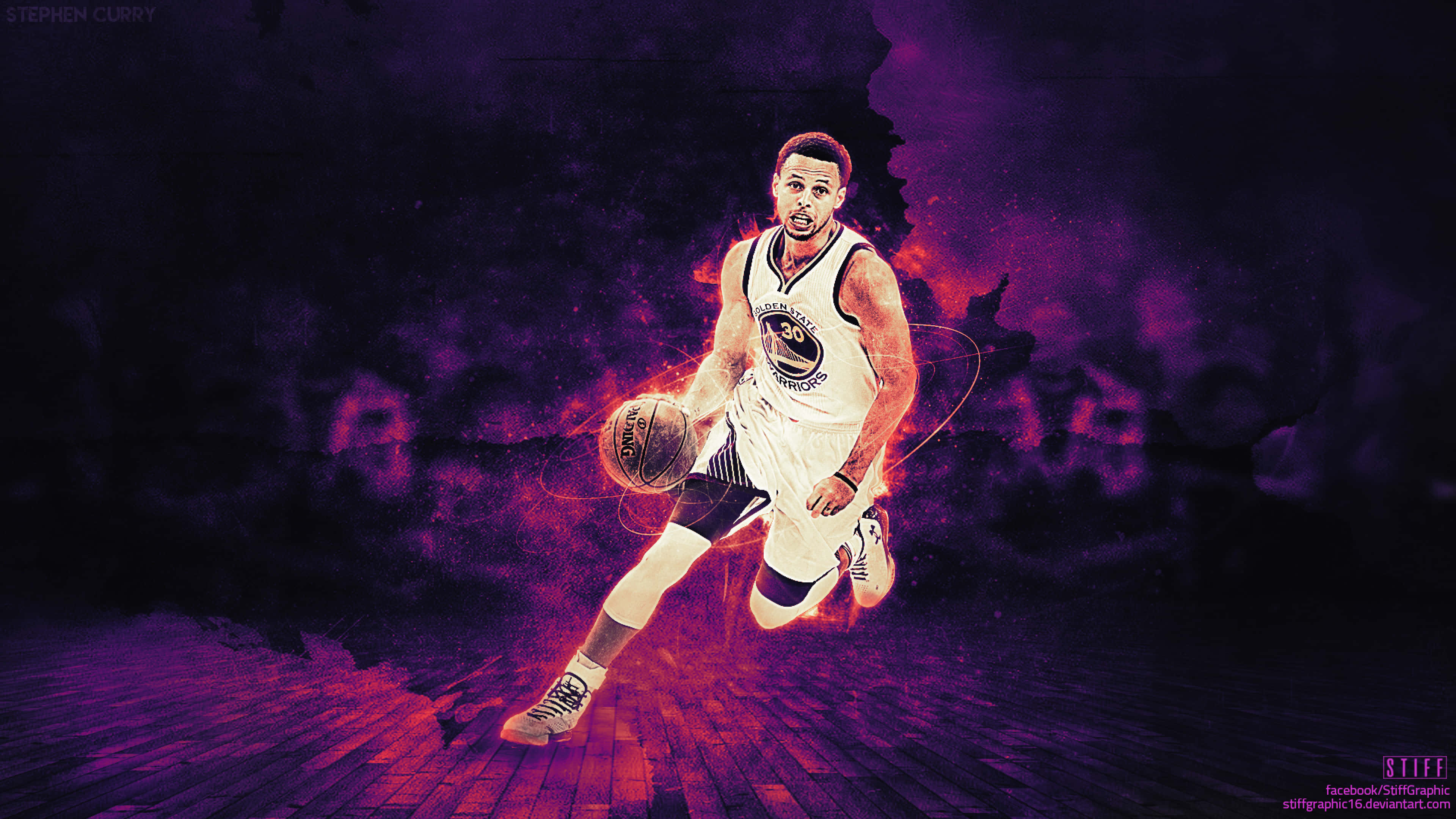 Stephen Curry, 4K, 3840 x 2160, 4K Desktop Wallpaper