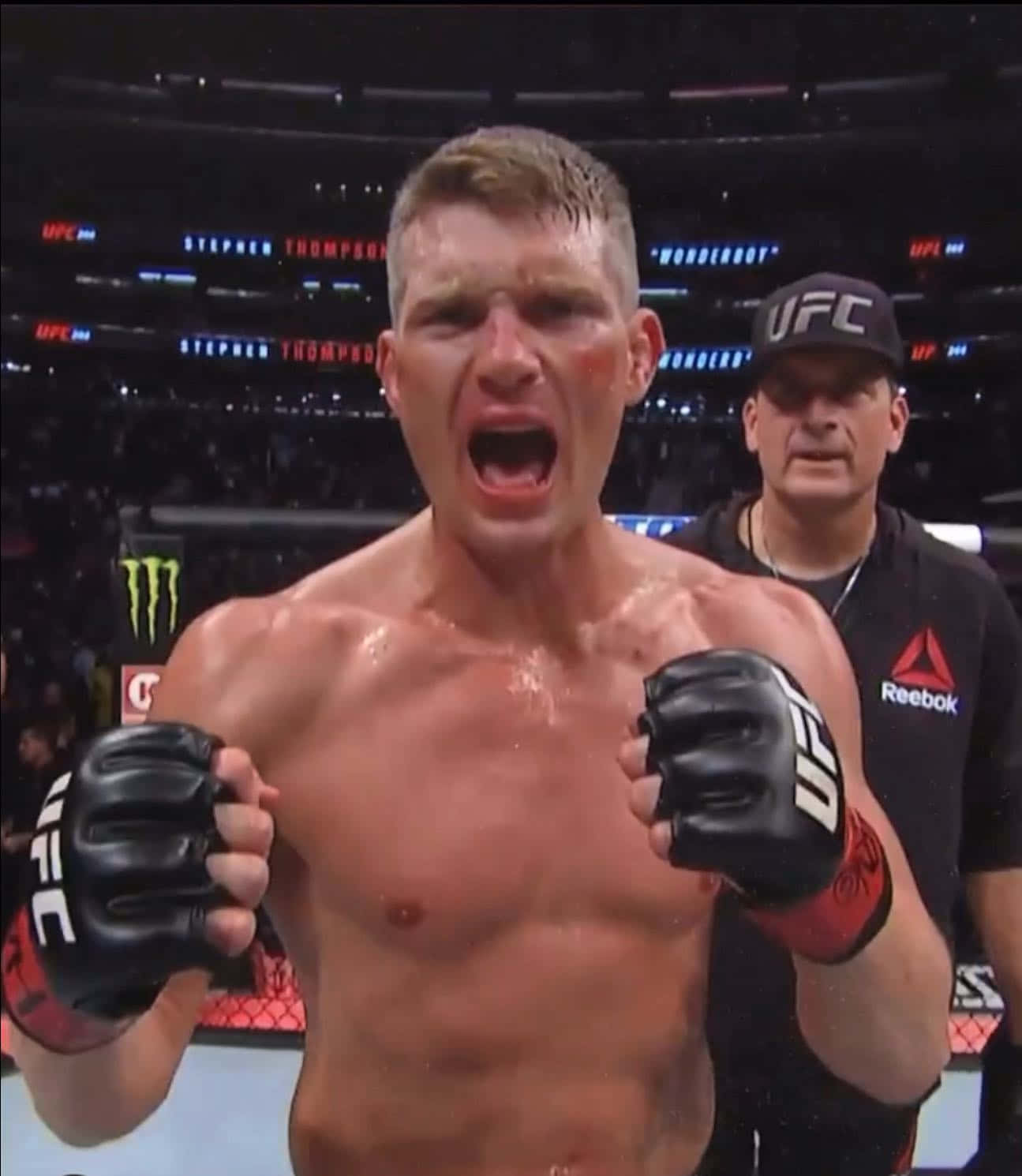 Stephen Thompson, MMA fighter, octagon, HD Phone Wallpaper