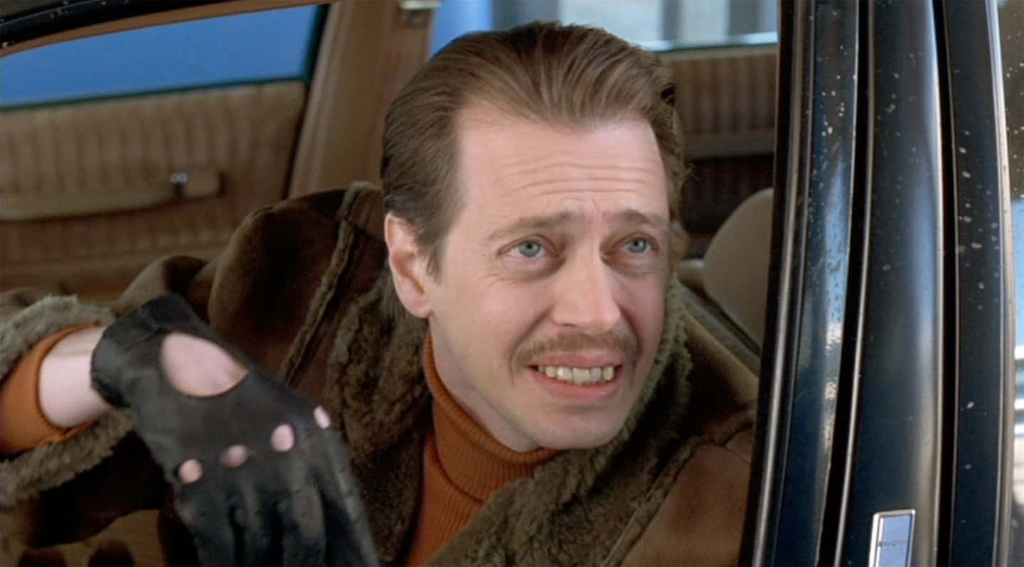 Steve Buscemi, brown fur-lined coat, black fingerless gloves, HD Desktop Wallpaper