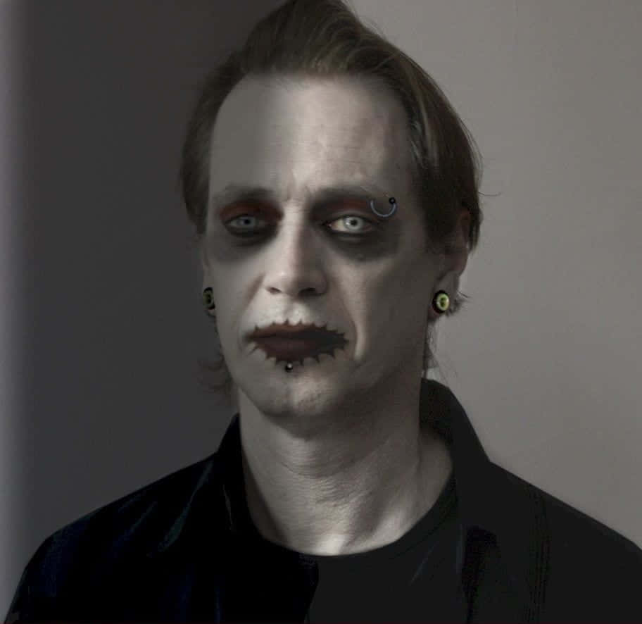 Steve Buscemi, pale makeup, dark eye makeup, SD Desktop Wallpaper