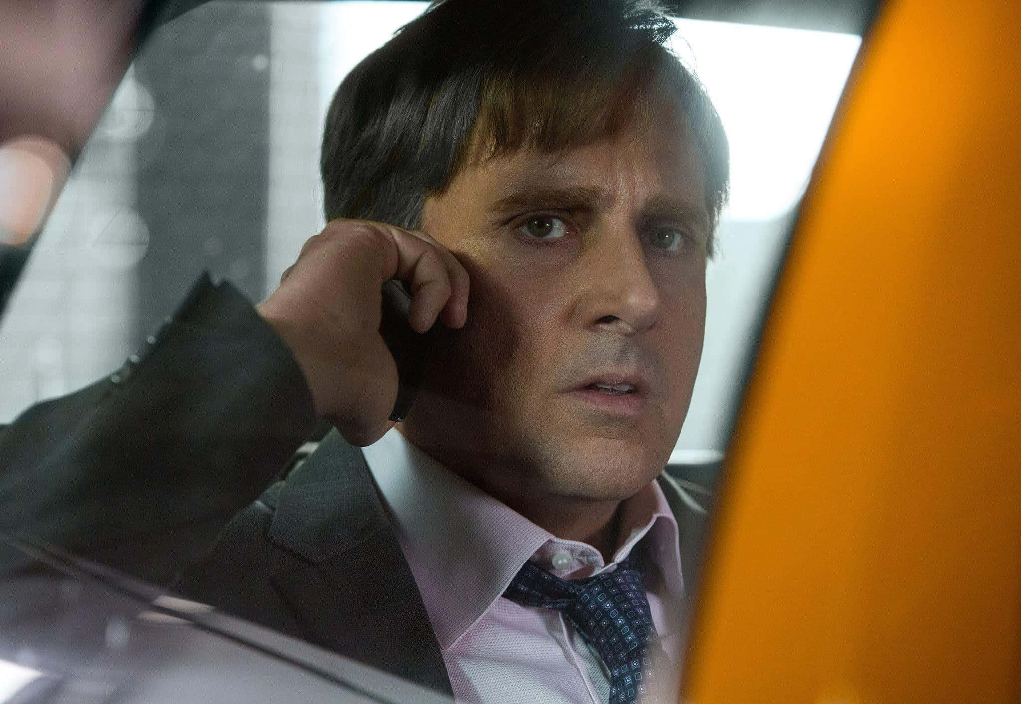 Steve Carell, suit, phone, Full HD Desktop Wallpaper