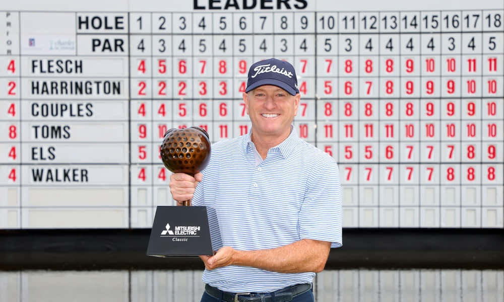 Steve Flesch, scoreboard, trophy, SD Desktop Wallpaper
