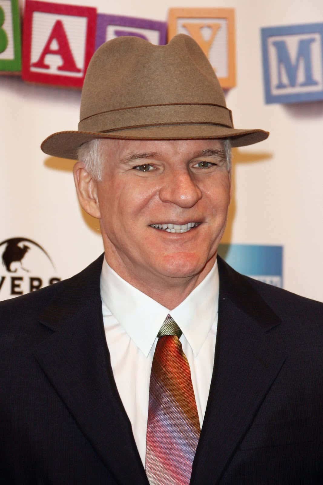 Steve Martin, brown fedora, dark suit, HD Phone Wallpaper