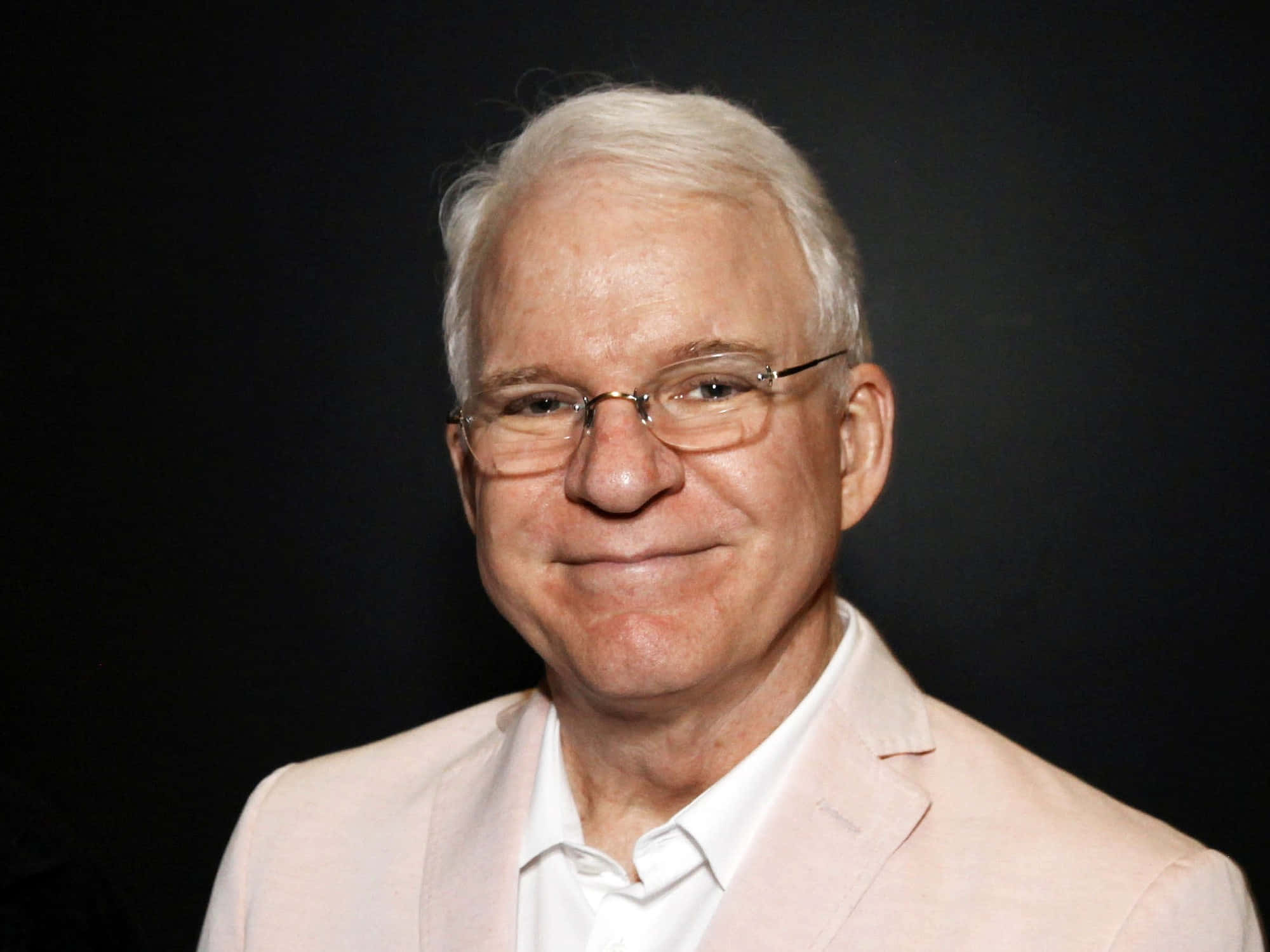 Steve Martin, American Actor and Comedian, white hair, Full HD Desktop Wallpaper