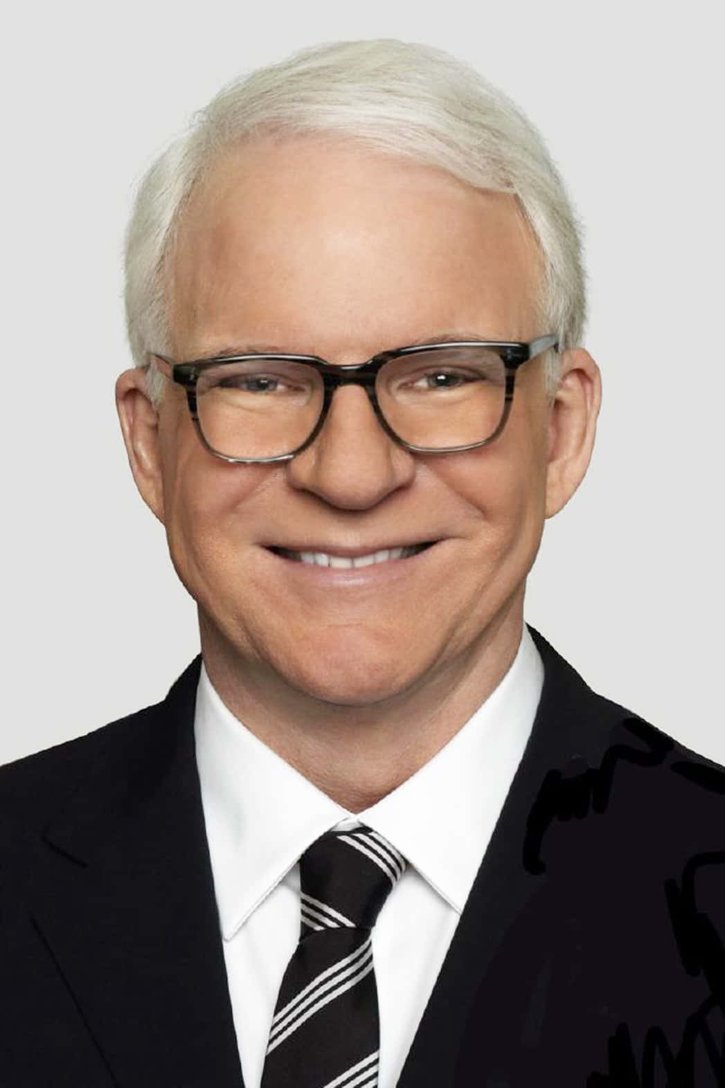 Steve Martin, white hair, glasses, HD Phone Wallpaper