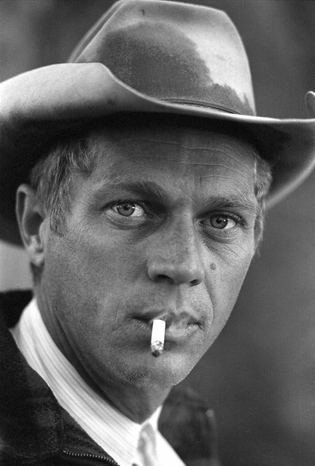 Steve McQueen, 1963, cowboy hat, HD Phone Wallpaper