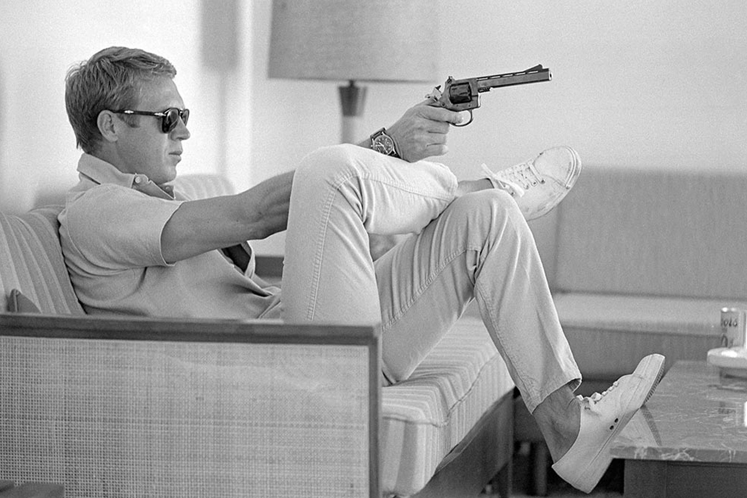 Steve McQueen, 1963, sunglasses, Full HD Desktop Wallpaper