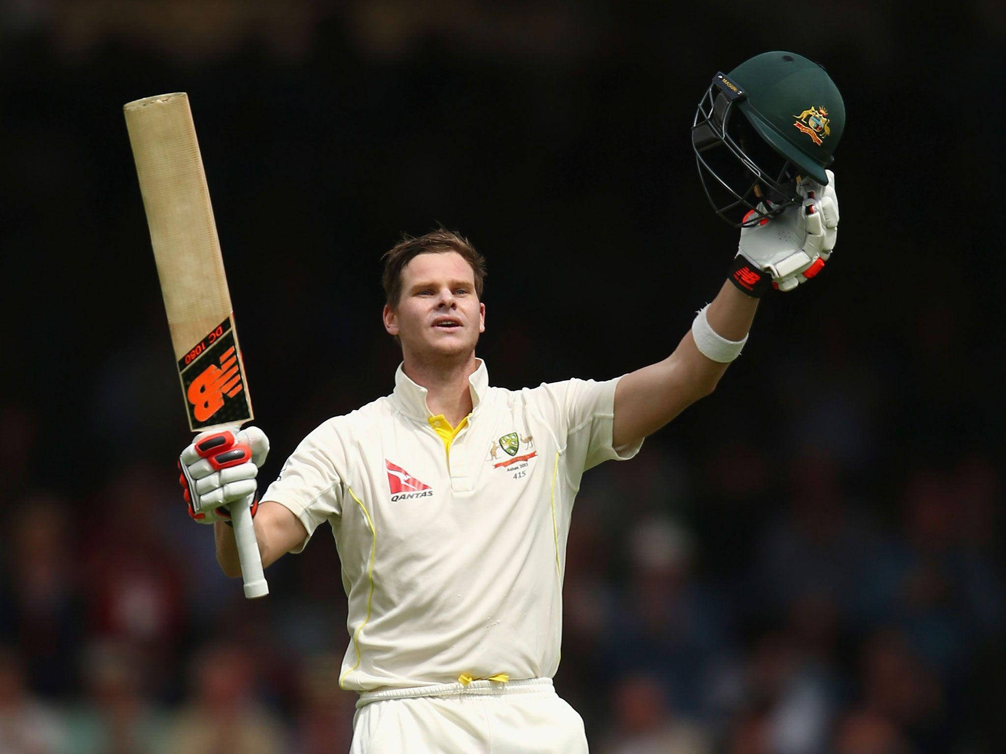 Steve Smith, cricketer, bat, Full HD Desktop Wallpaper