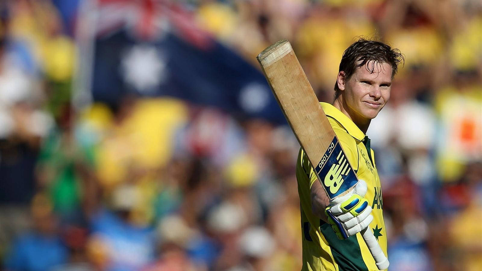 Steve Smith, Australian cricketer, bat, HD Desktop Wallpaper