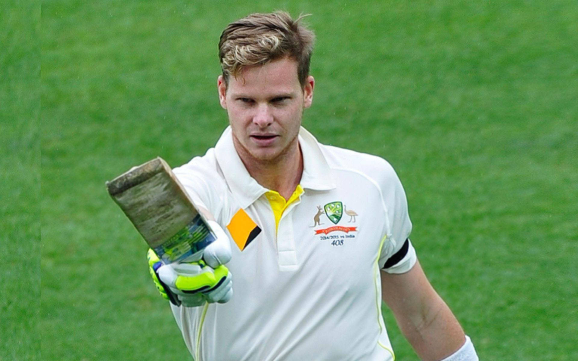 Steve Smith, cricket, green field, Full HD Desktop Wallpaper