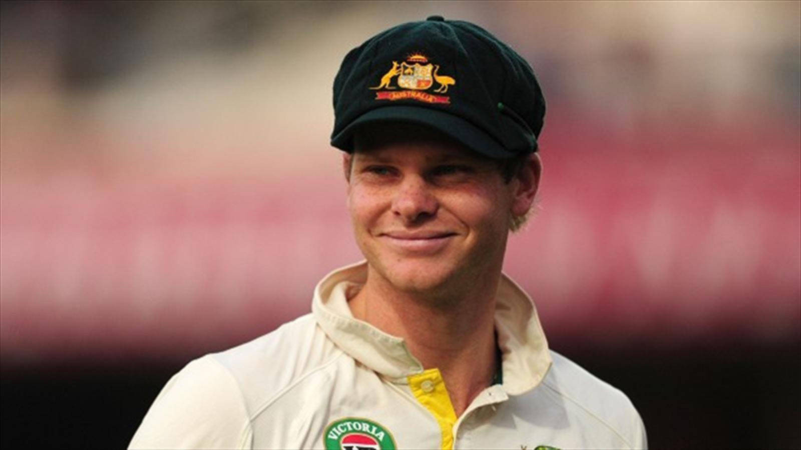 Steve Smith, Australian cricket player, white uniform, HD Desktop Wallpaper