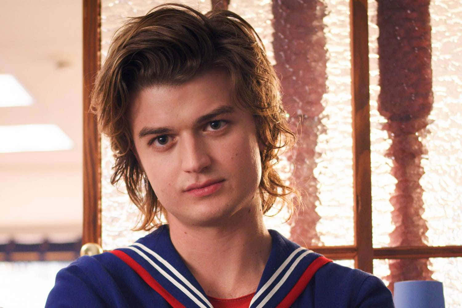 Steve, Stranger Things, blue sailor collar shirt, HD Desktop Wallpaper