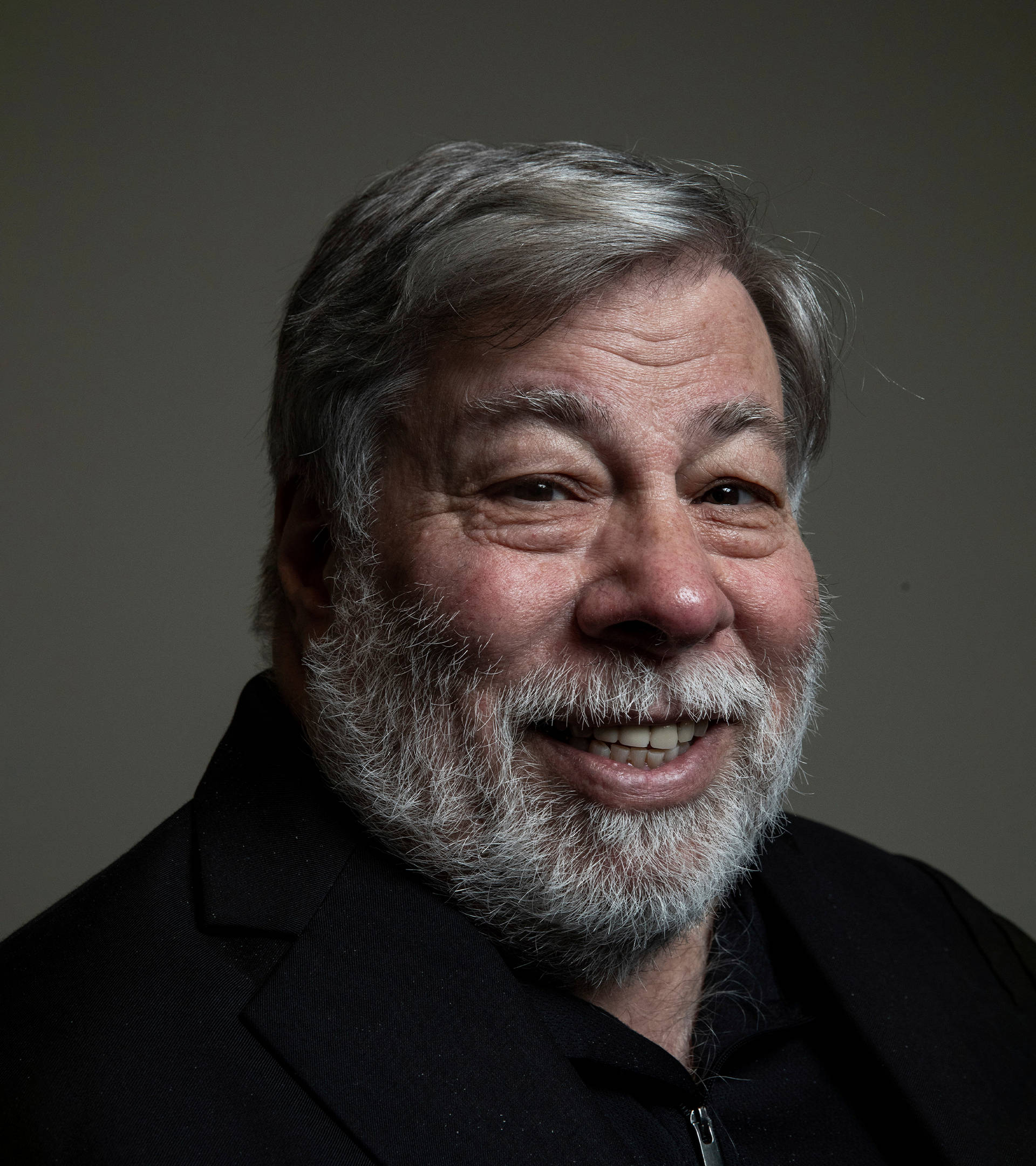Steve Wozniak, gray hair, beard, Full HD Phone Wallpaper