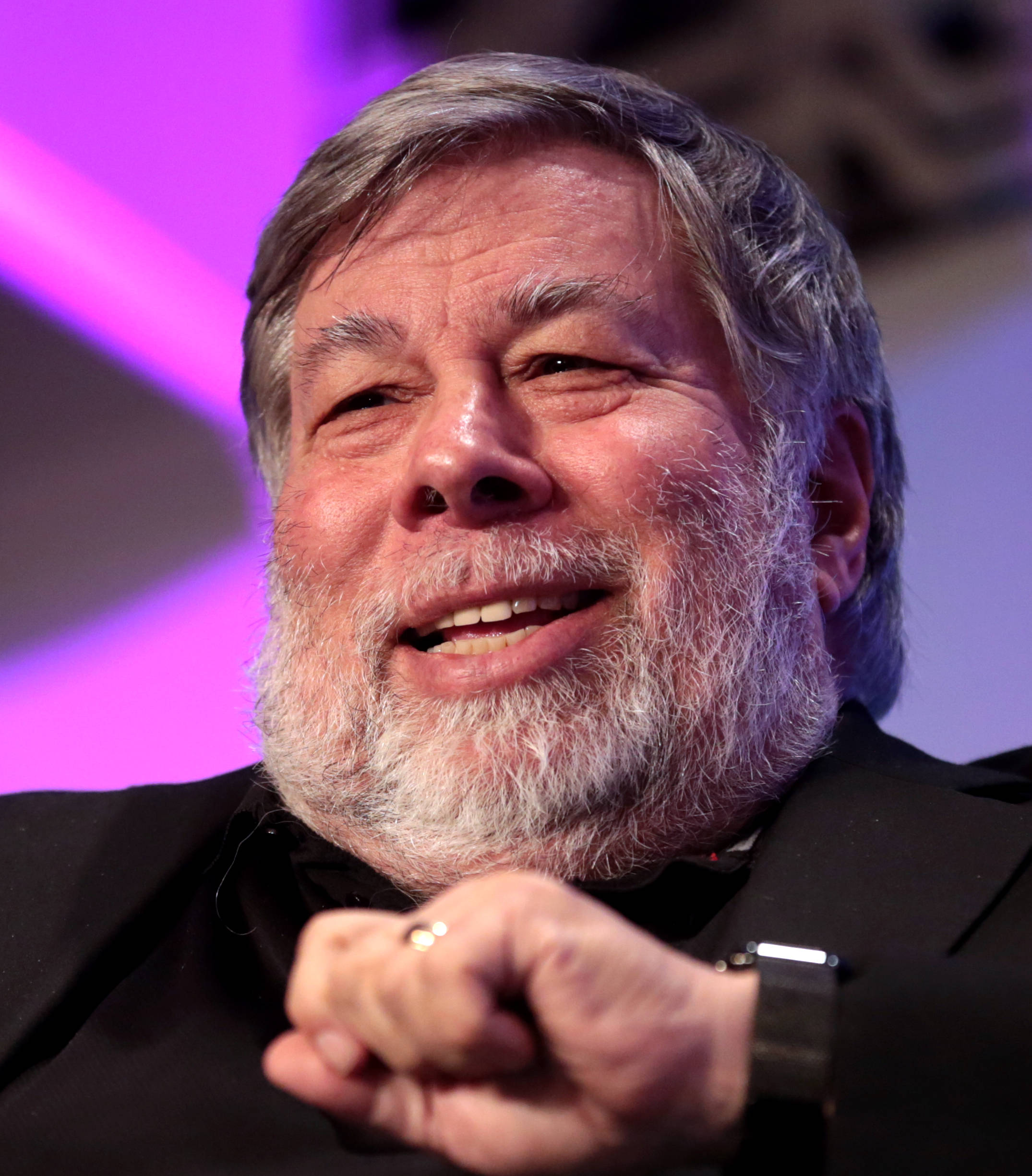 Steve Wozniak, gray hair, beard, Full HD Phone Wallpaper