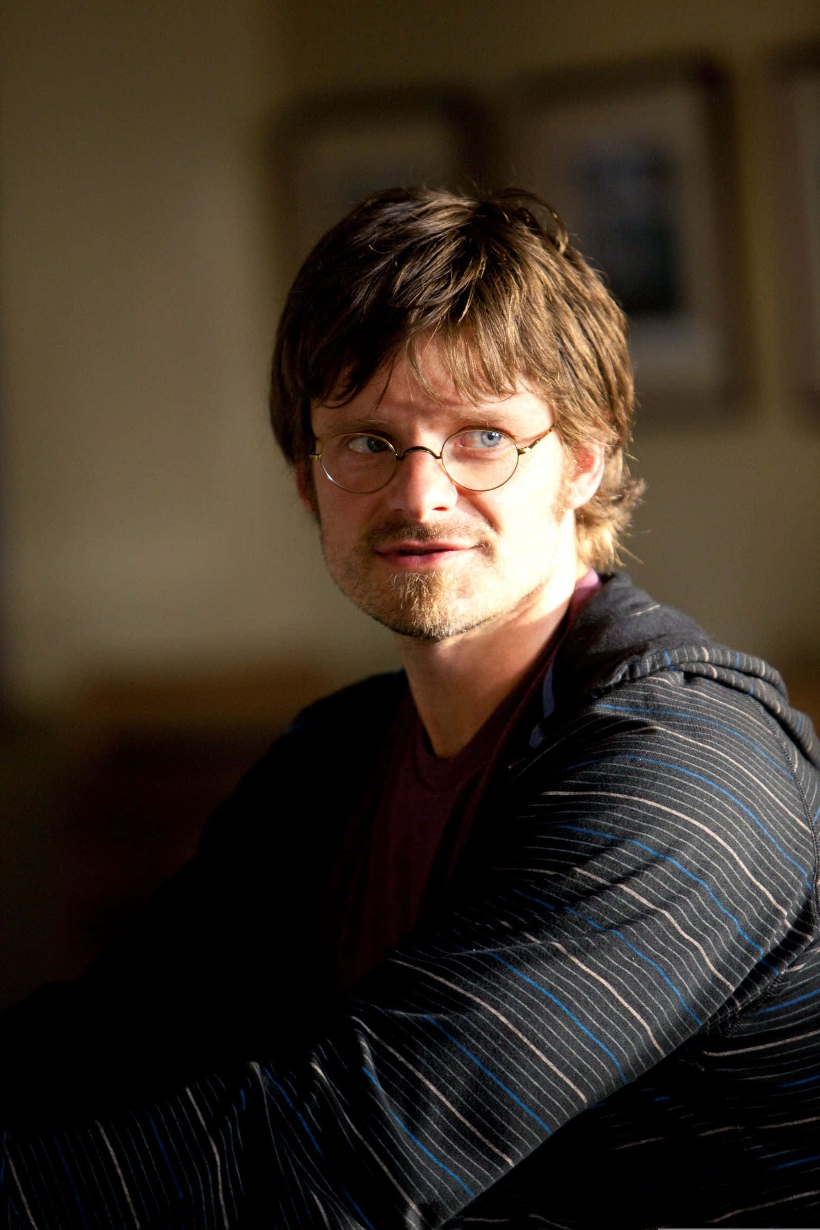Steve Zahn, glasses, beard, Full HD Phone Wallpaper