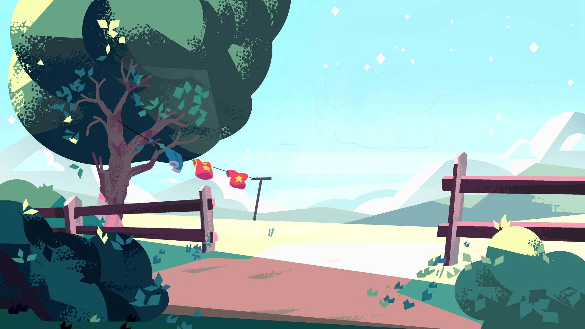 Steven Universe, iPad, tree, Full HD Desktop Wallpaper
