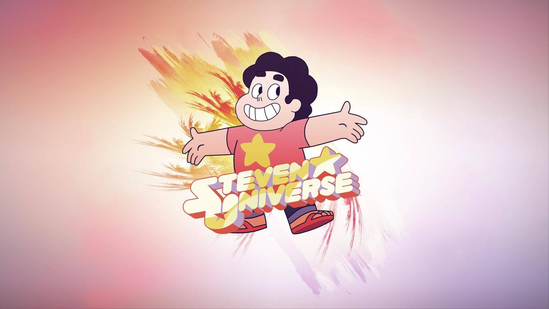 Steven Universe, pink, black hair, Full HD Desktop Wallpaper