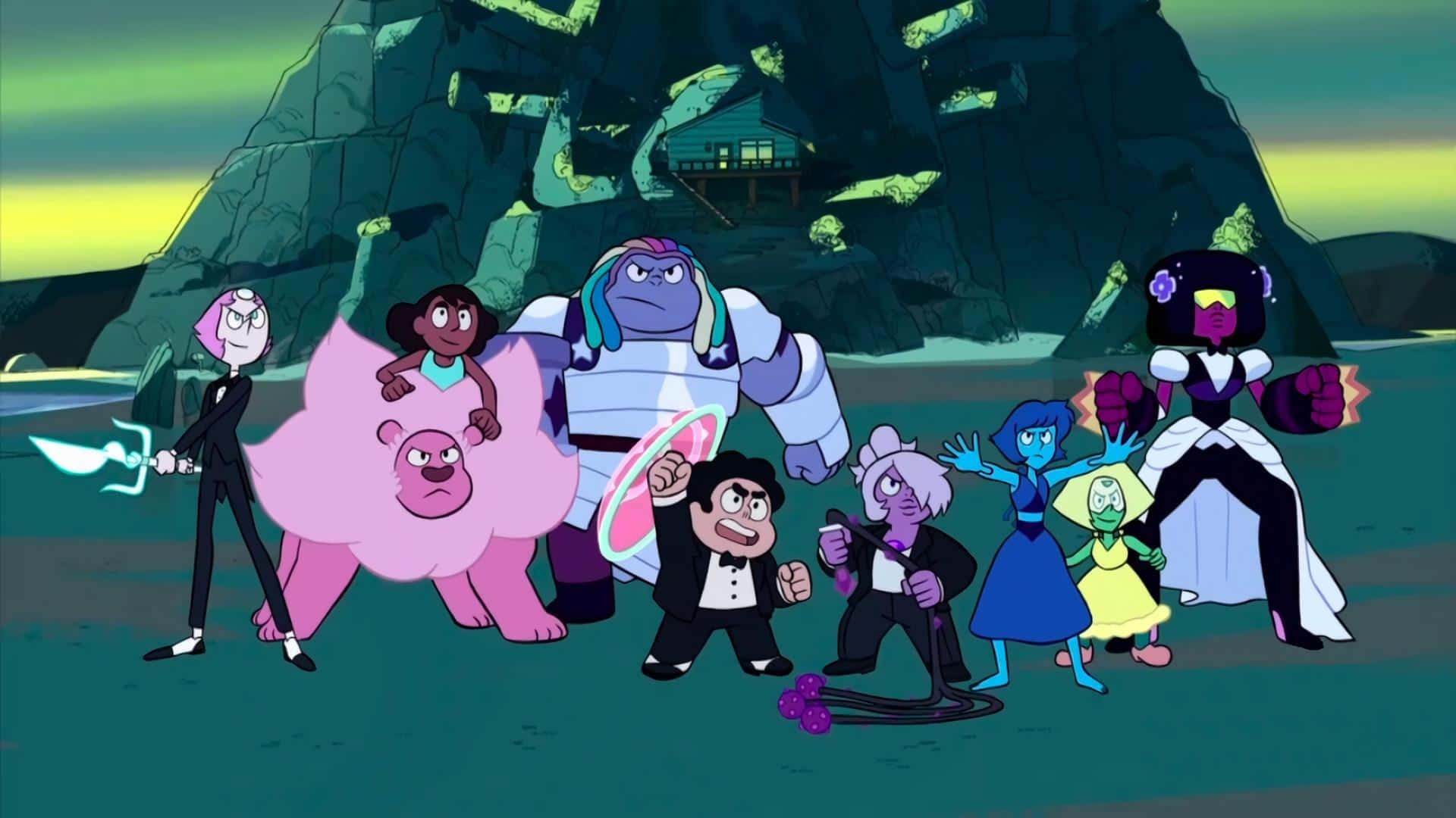 Steven Universe, characters, formal wear, Full HD Desktop Wallpaper