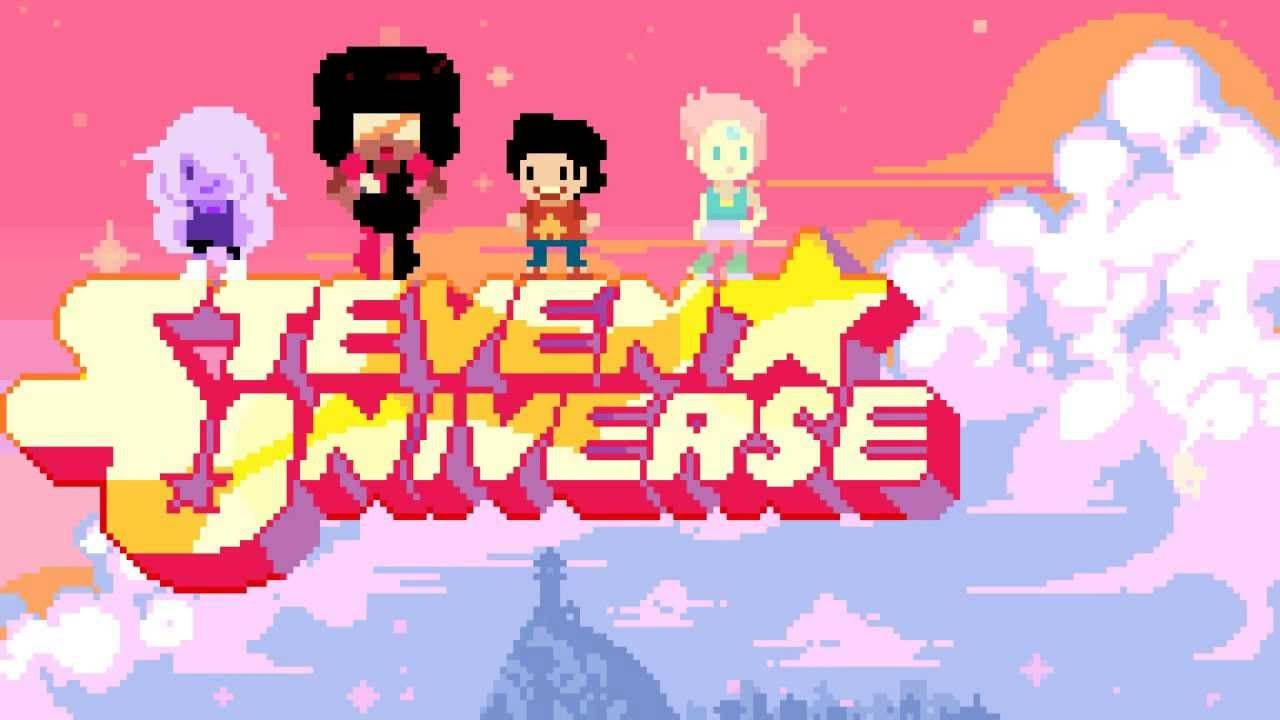 Steven Universe, pixel-art, pastel pink, HD Desktop Wallpaper