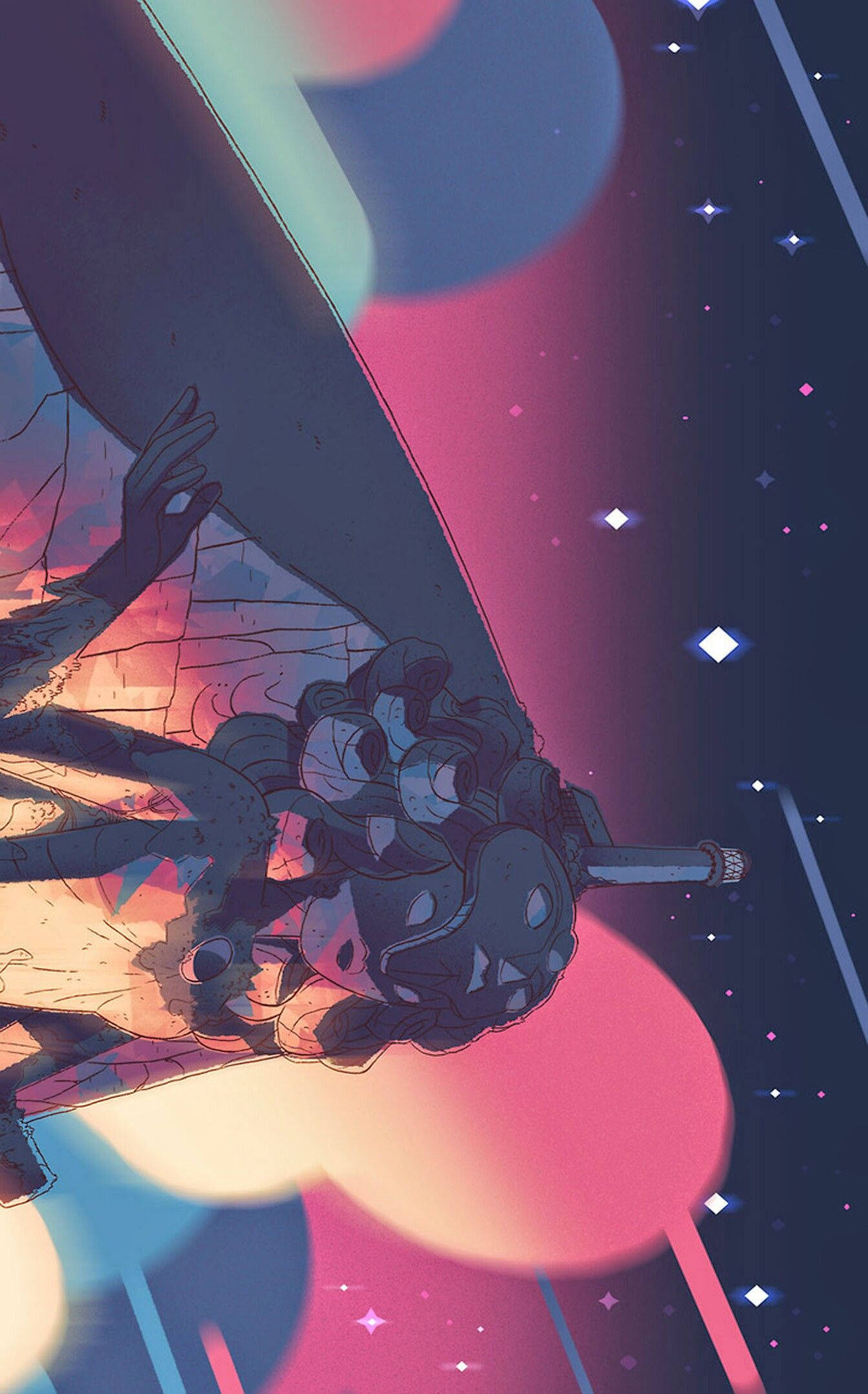 Steven Universe, lighthouse, mechanical wings, Full HD Phone Wallpaper