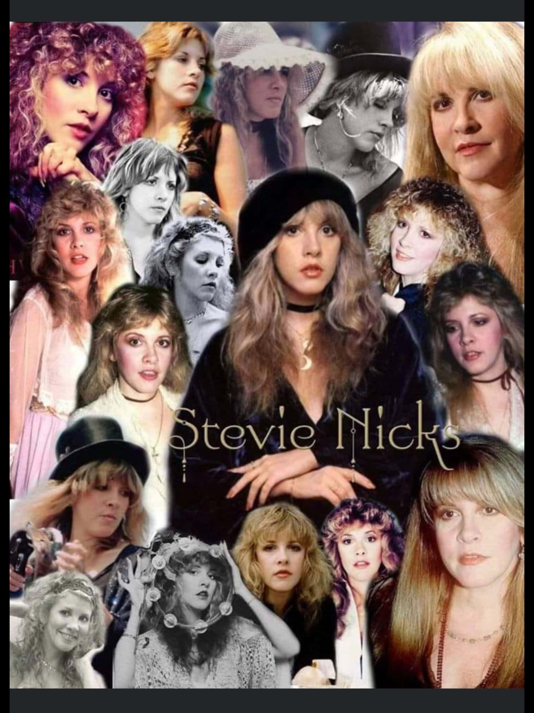 Stevie Nicks, iconic looks, music career, 2K Phone Wallpaper