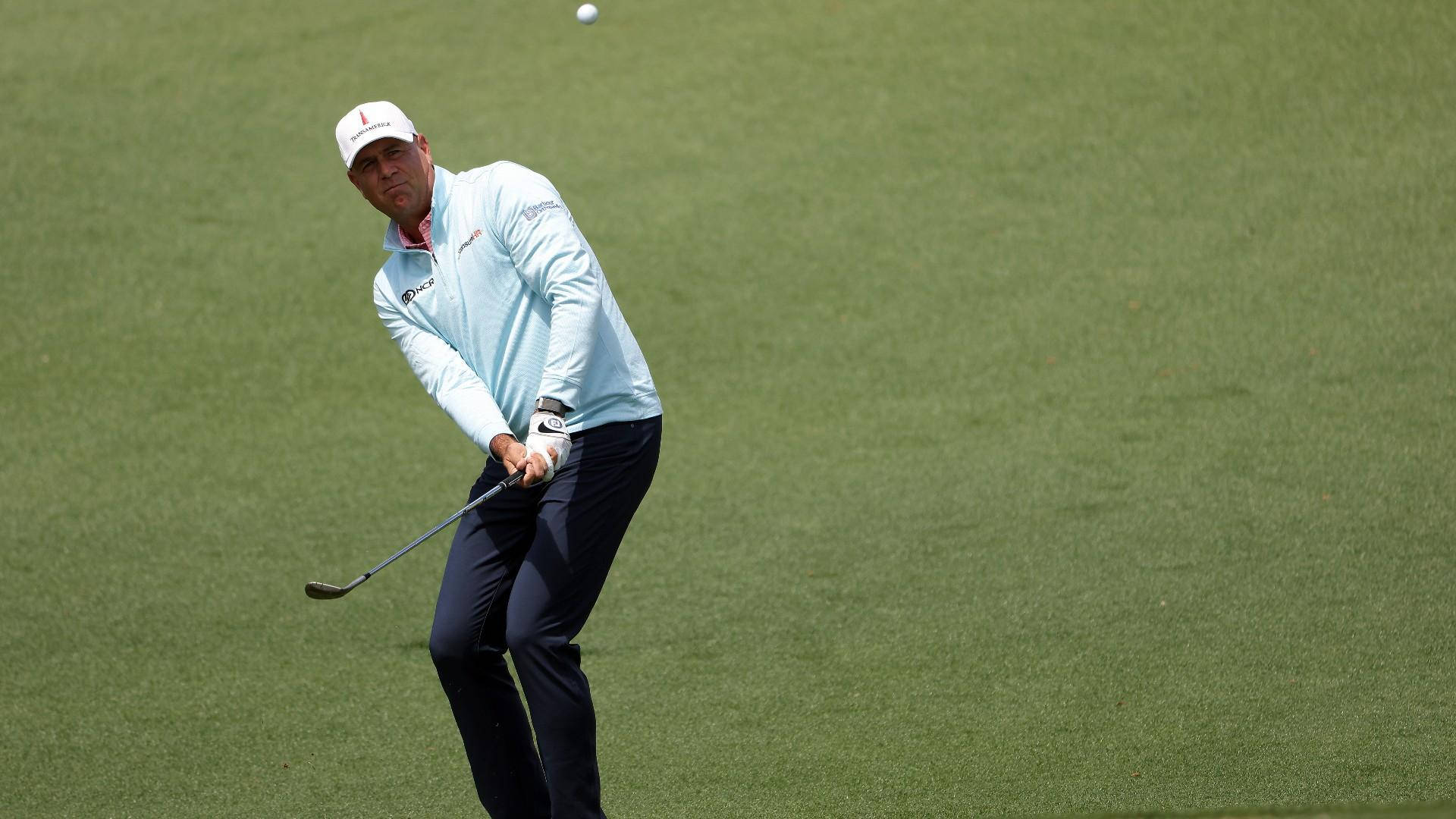 Stewart Cink, golf ball, light blue shirt, Full HD Desktop Wallpaper