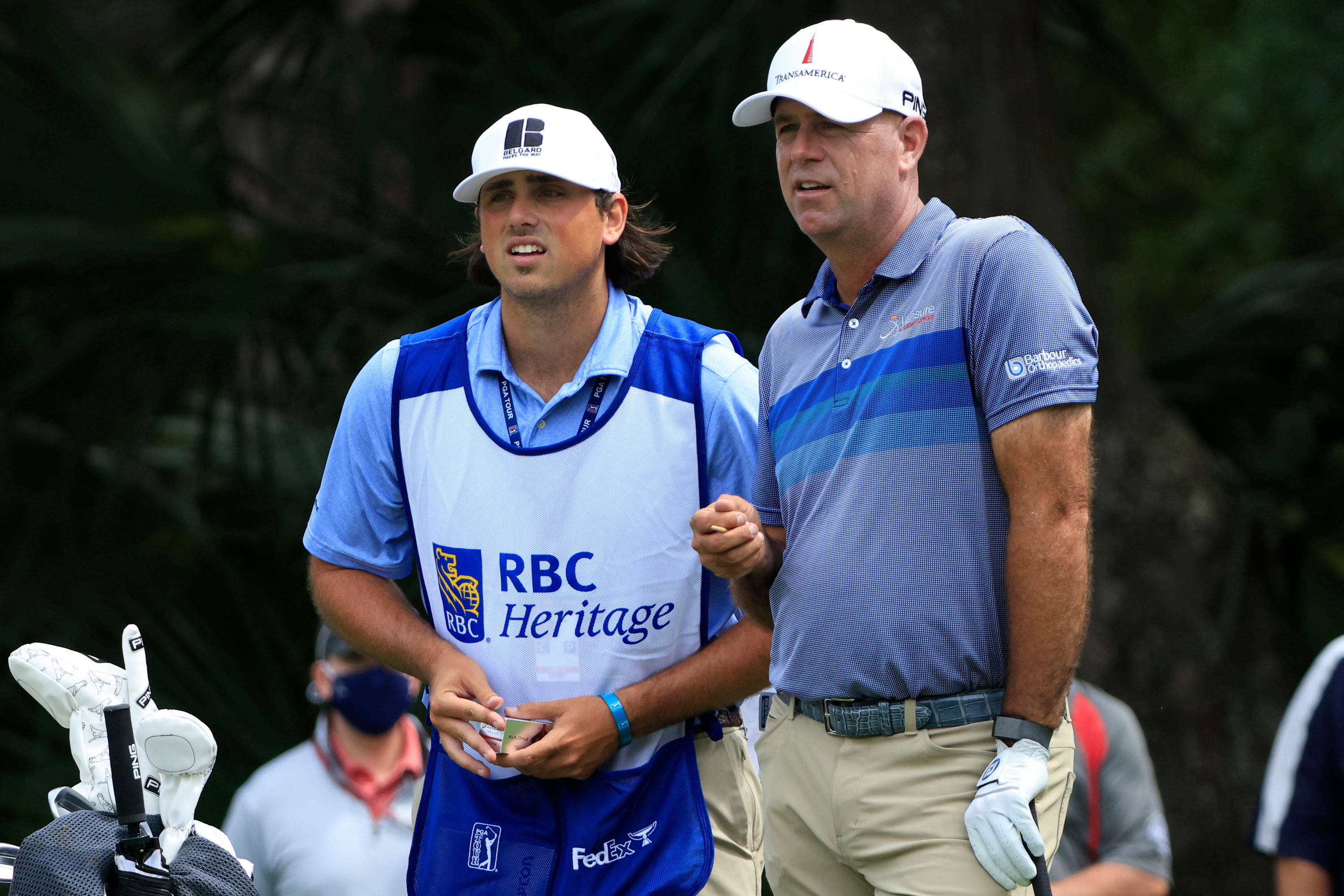Stewart Cink, blue, son, 2K Desktop Wallpaper
