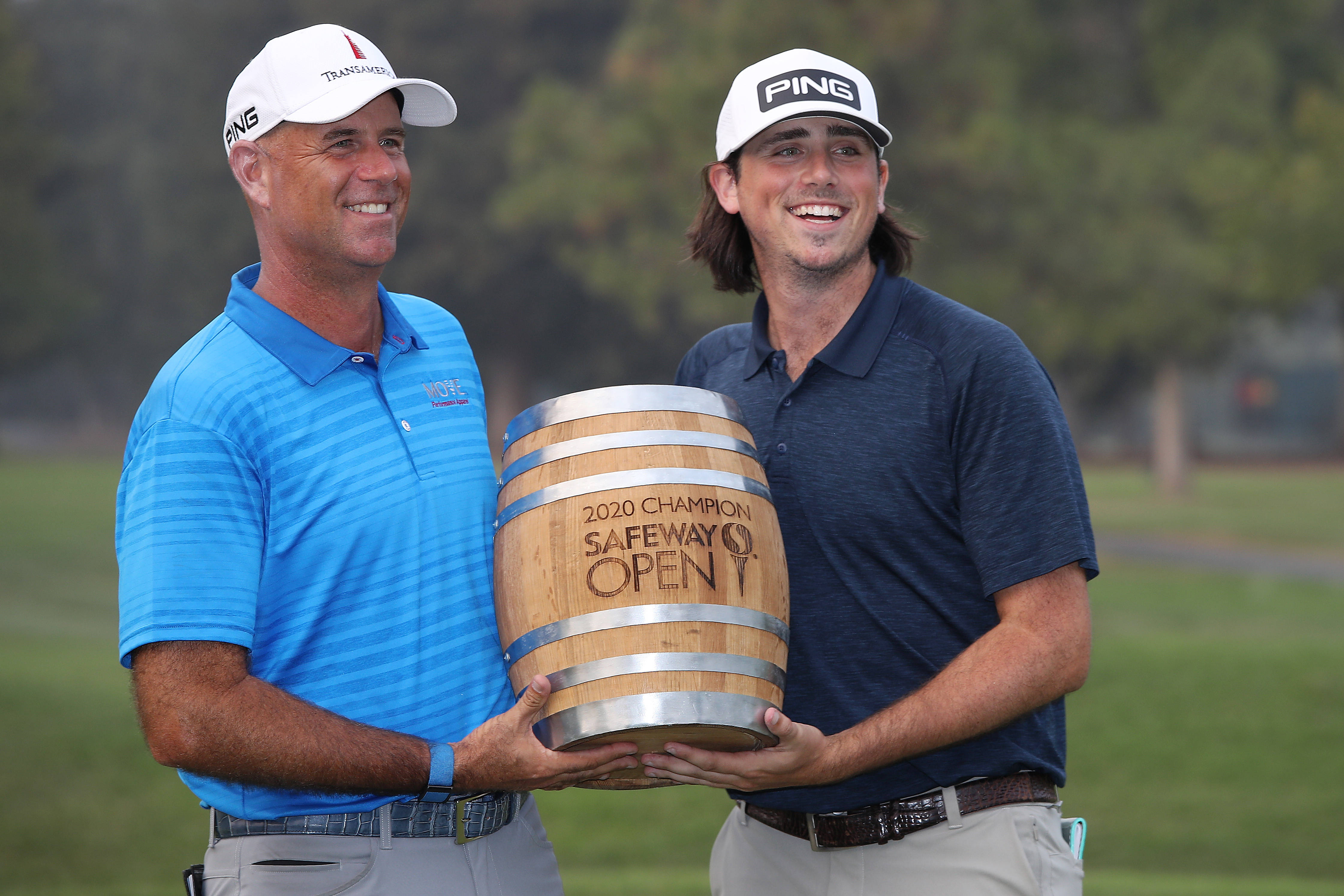 Stewart Cink, son, 2020 Champion Safeway Open, 4K Desktop Wallpaper
