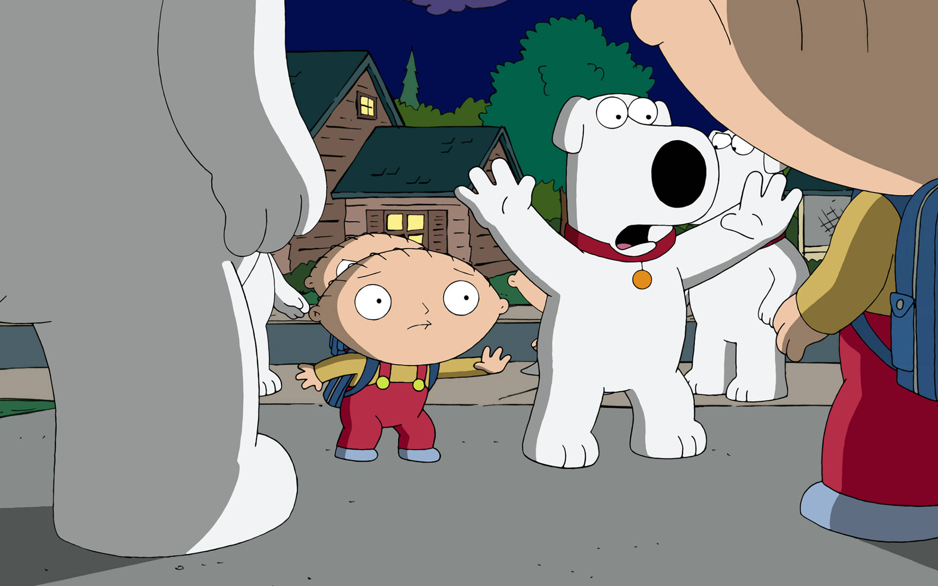 Stewie Griffin, clones, cartoon family, Full HD Desktop Wallpaper