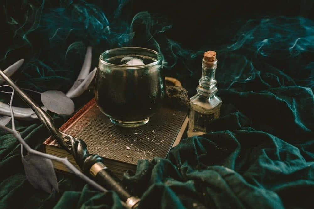 glass, ice, open book, SD Desktop Wallpaper