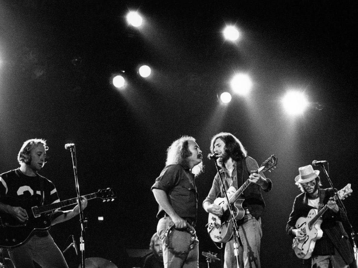 Stills And Nash, supergroup concert, dark stage, SD Desktop Wallpaper