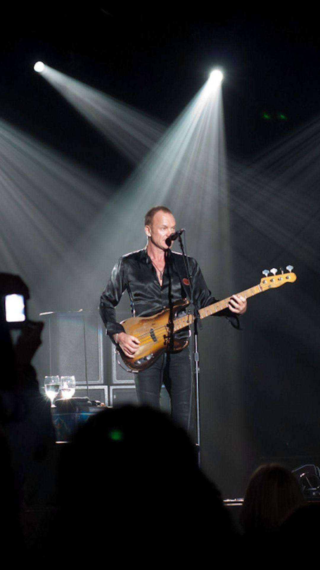 Sting, small spotlight, bass, Full HD Phone Wallpaper