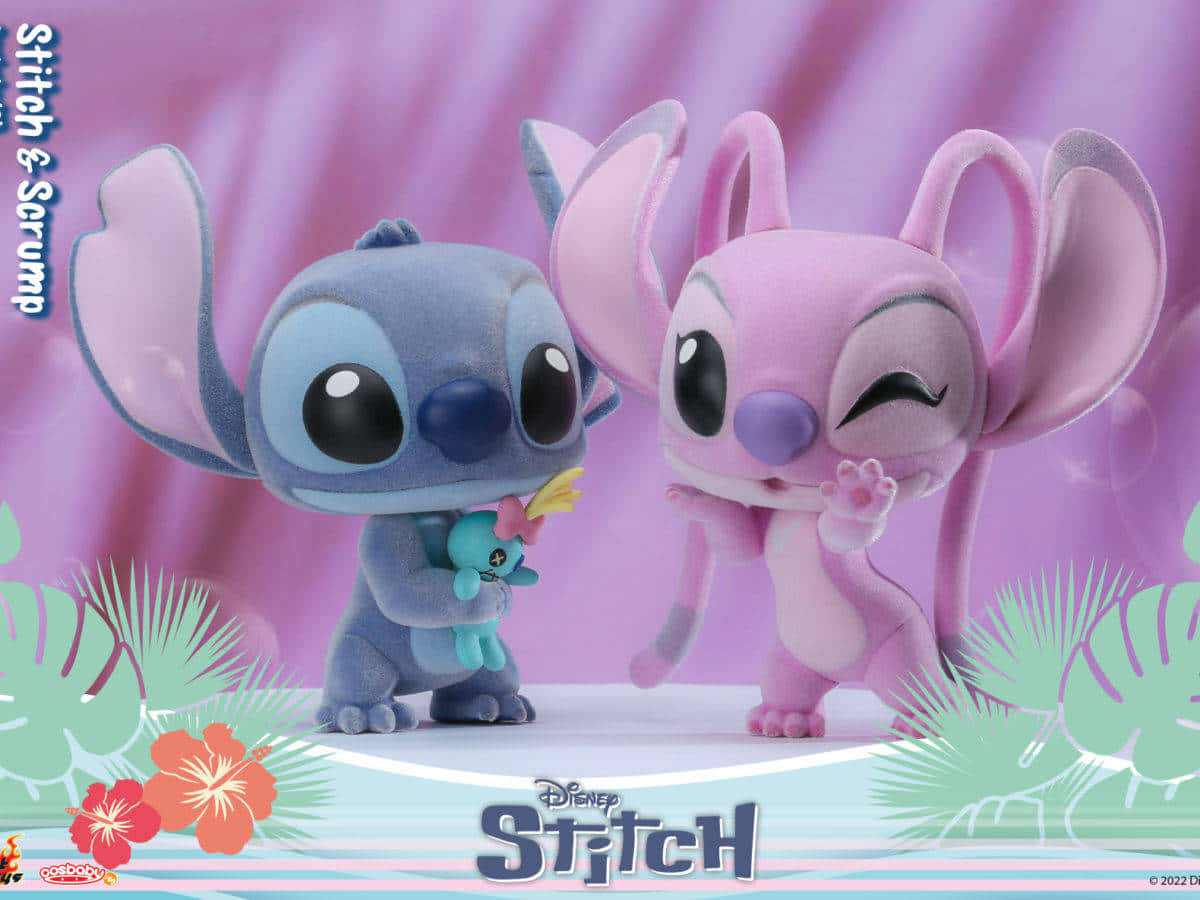 Stitch, Angel, cosbaby, SD Desktop Wallpaper