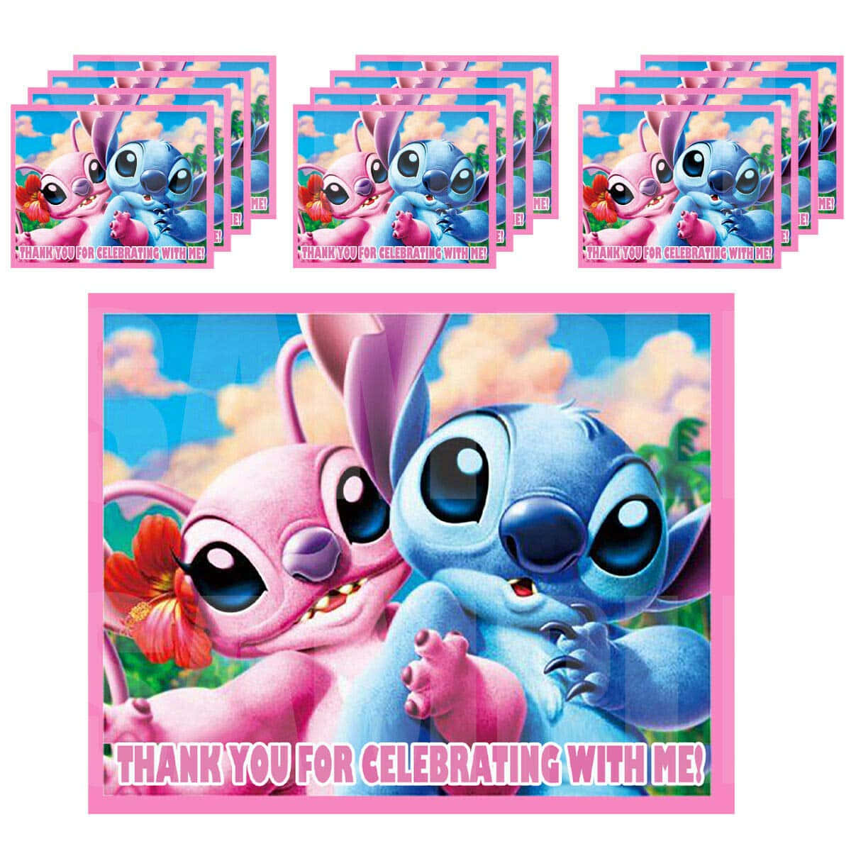 Stitch, angel, sunny sky, SD Desktop Wallpaper