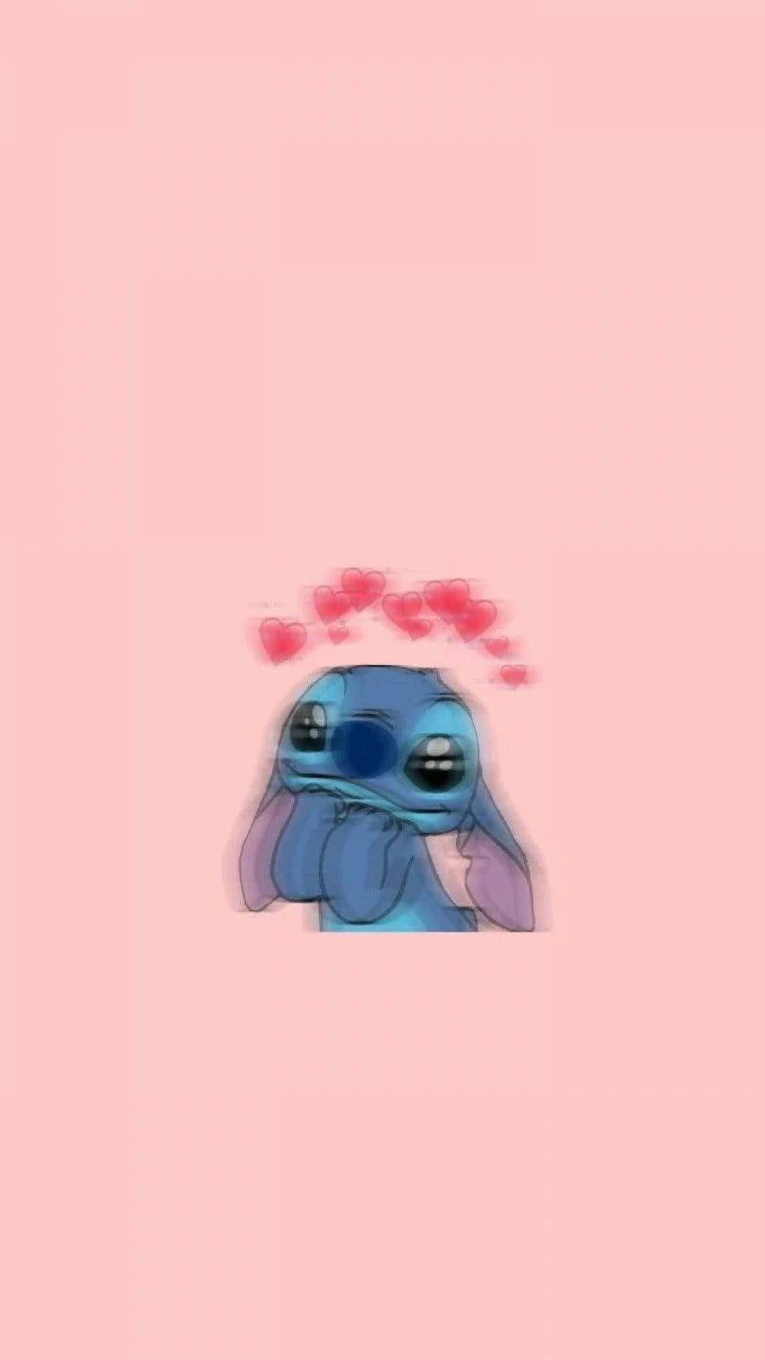Stitch, blue, droopy eyes, Full HD Phone Wallpaper