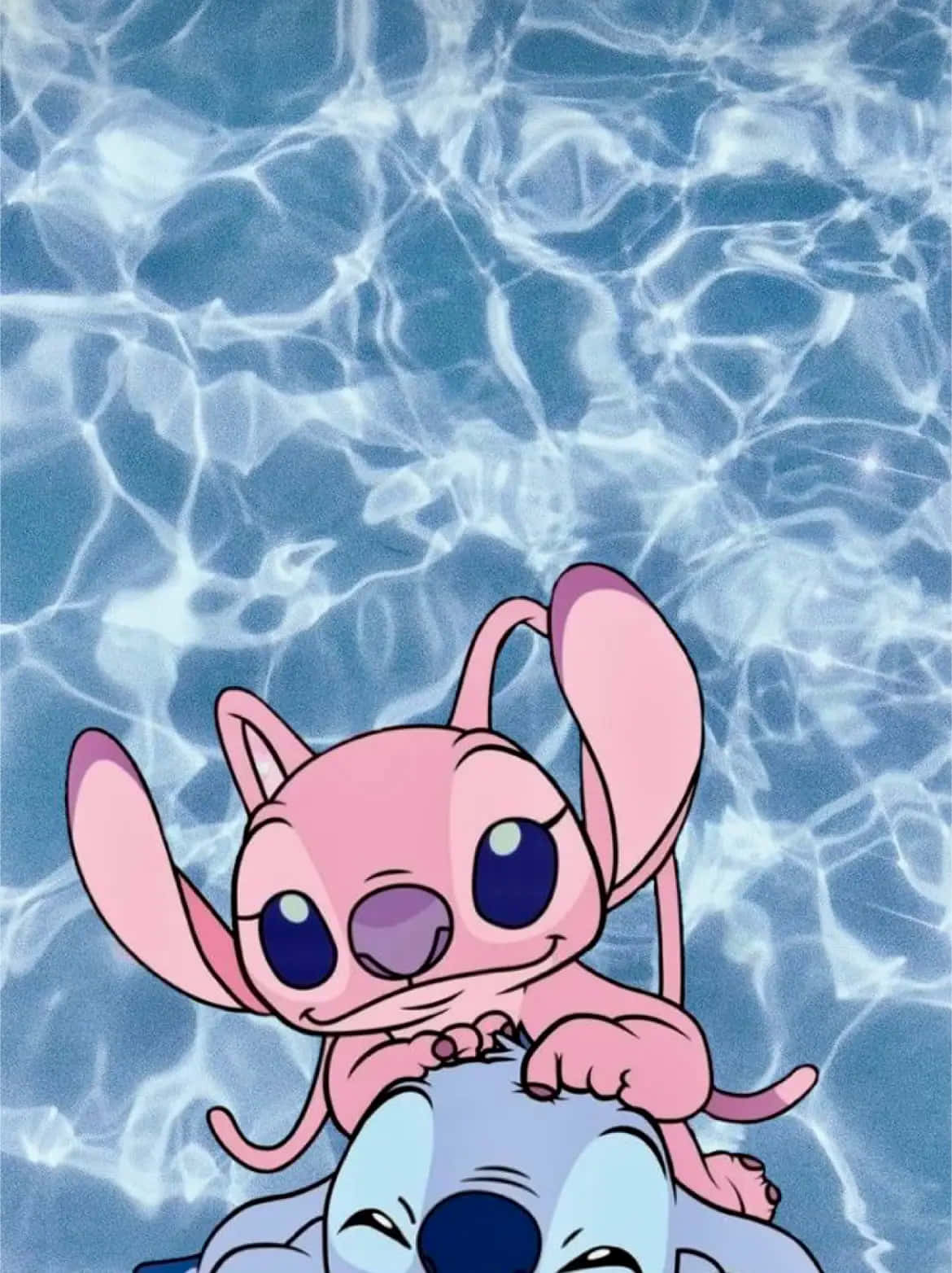 Stitch, pink Stitch, blue Stitch, HD Phone Wallpaper